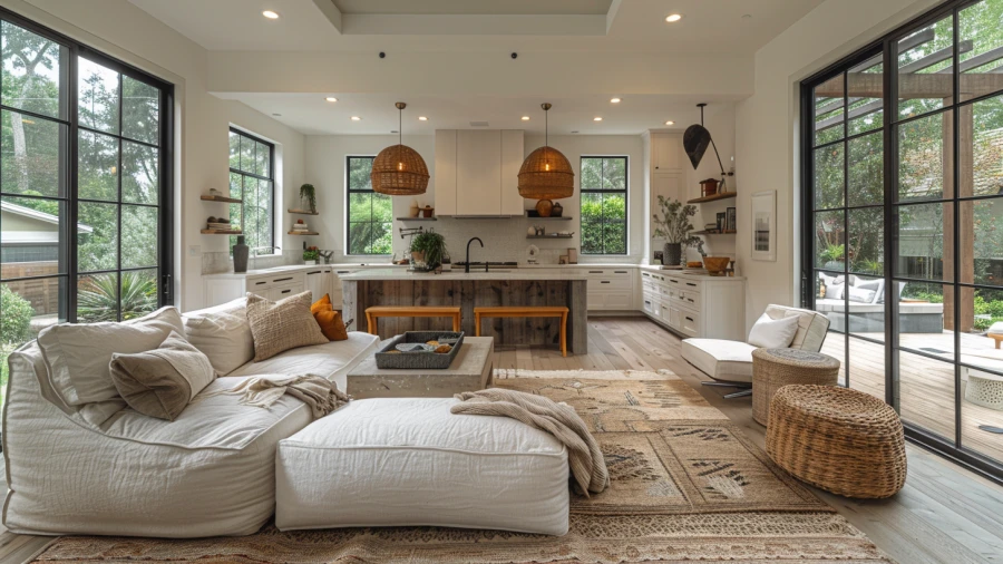 10 Transformative Tactics for an Open Floor Plan Ideas