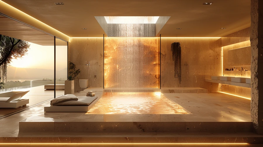 Transform Your Bathroom with Elegant Doorless Walk-In Showers