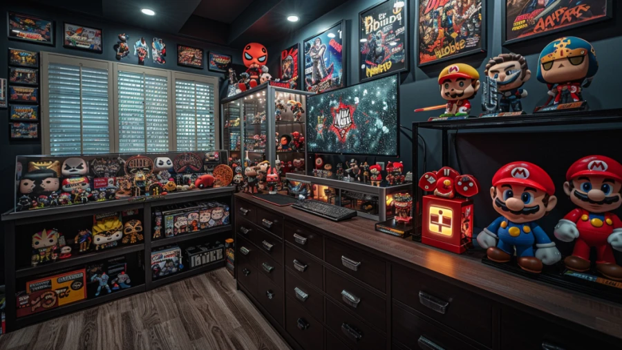 Epic Game Rooms with Creative Concepts for the Modern Gamer