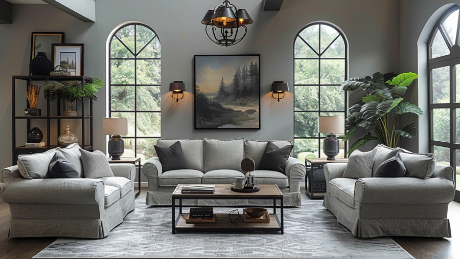 14 Shades of Serenity: A Grey Living Room Ideas Retreat