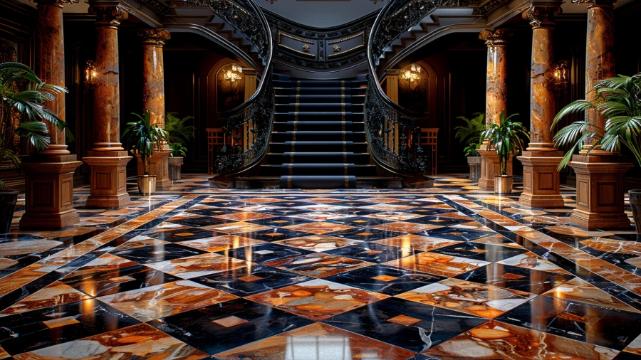 15 Best Marble Flooring Design Ideas to Elevate Your Space with Timeless Elegance