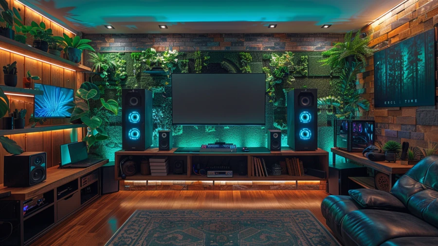 Epic Game Rooms with Creative Concepts for the Modern Gamer