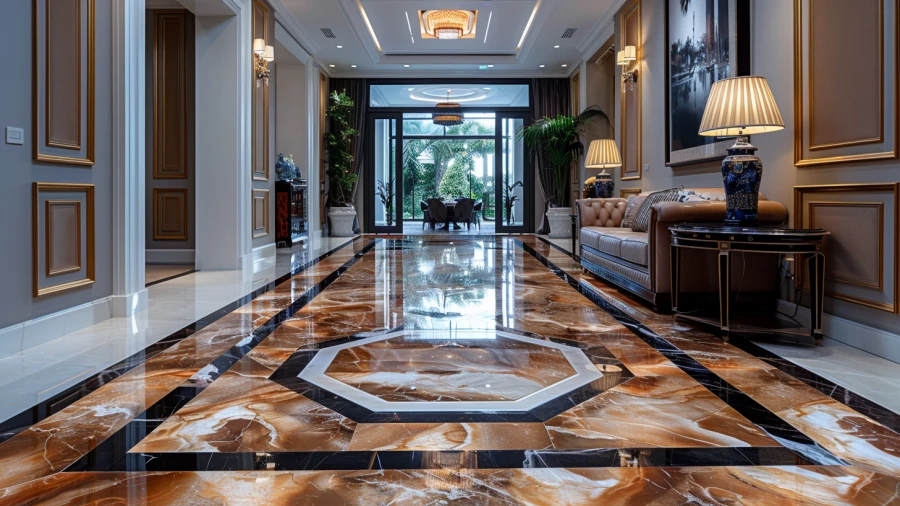 15 Best Marble Flooring Design Ideas to Elevate Your Space with Timeless Elegance