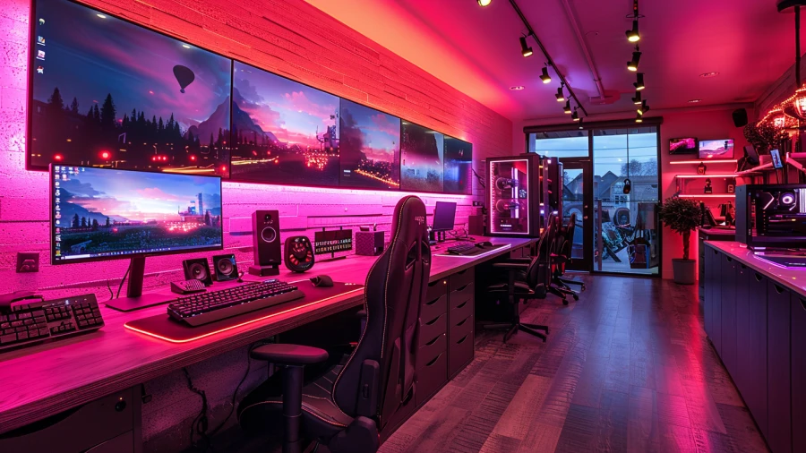 Epic Game Rooms with Creative Concepts for the Modern Gamer