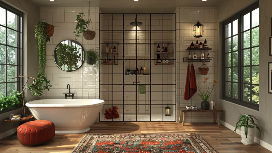 Transform Your Bathroom with Elegant Doorless Walk-In Showers