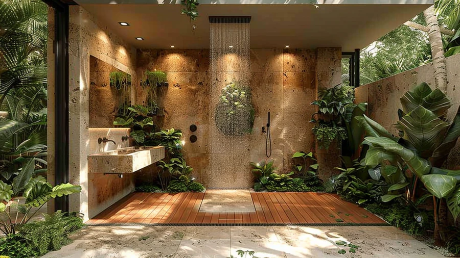 Transform Your Bathroom with Elegant Doorless Walk-In Showers