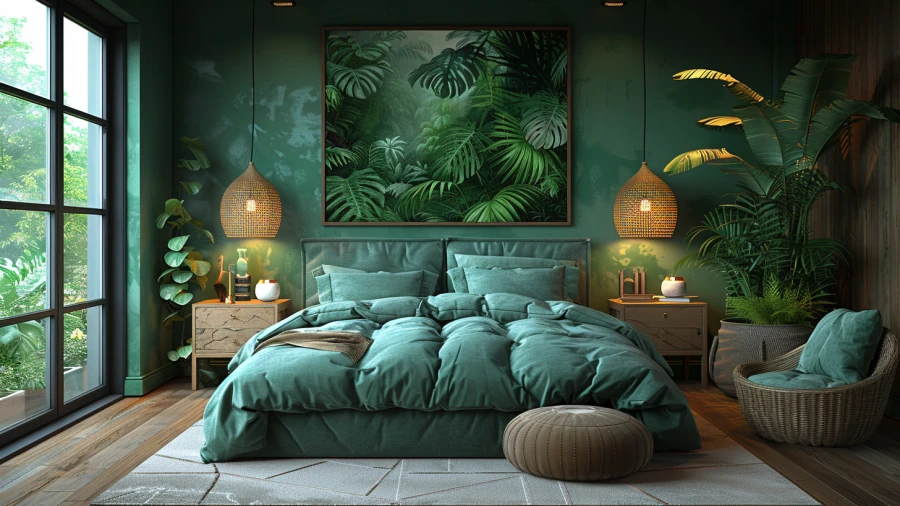 10 Luxurious Dark Green Bedroom Ideas for Inspiration