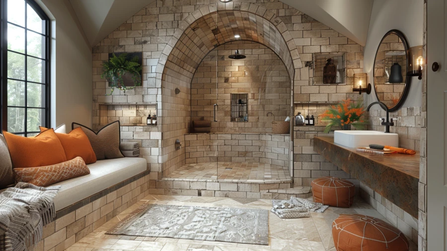 Transform Your Bathroom with Elegant Doorless Walk-In Showers