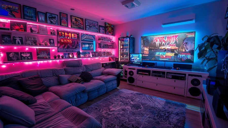 Epic Game Rooms with Creative Concepts for the Modern Gamer