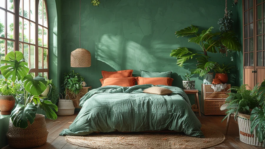 10 Luxurious Dark Green Bedroom Ideas for Inspiration