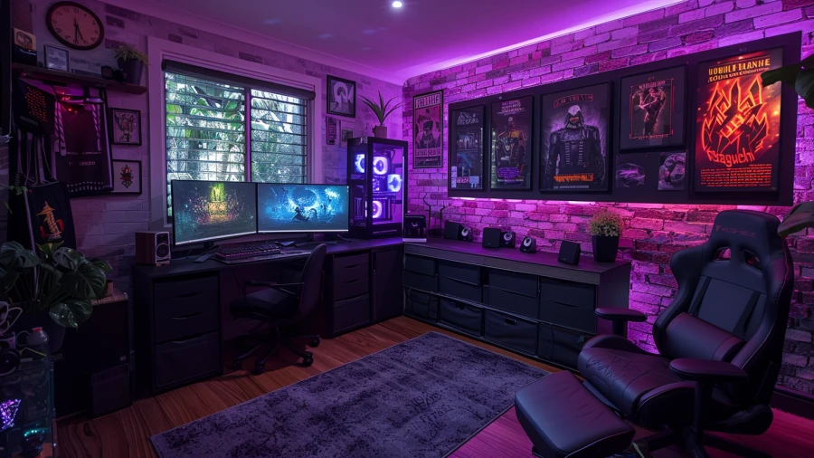 Epic Game Rooms with Creative Concepts for the Modern Gamer