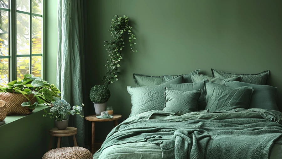 10 Luxurious Dark Green Bedroom Ideas for Inspiration