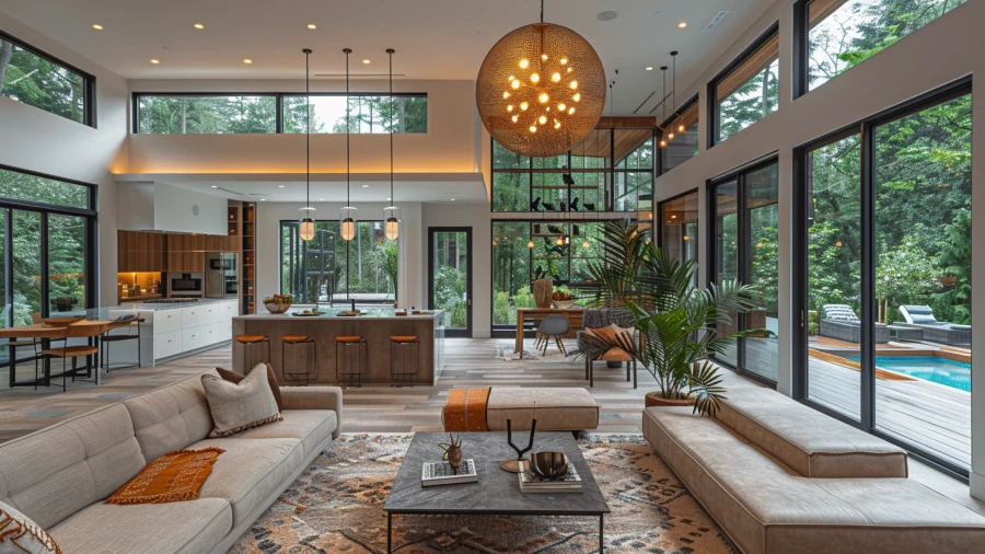 10 Transformative Tactics for an Open Floor Plan Ideas