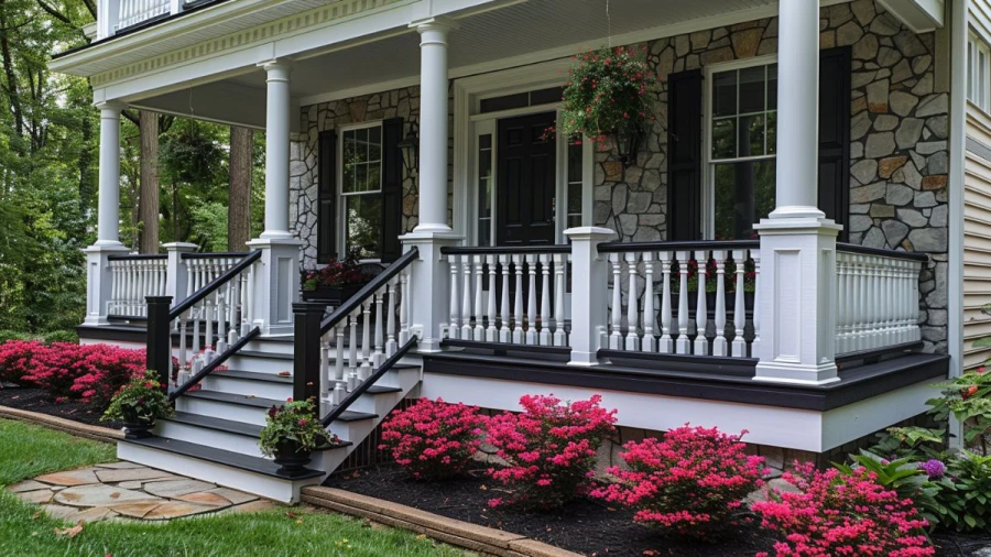 20 Creative Porch Railing Ideas to Elevate Your Home's Curb Appeal