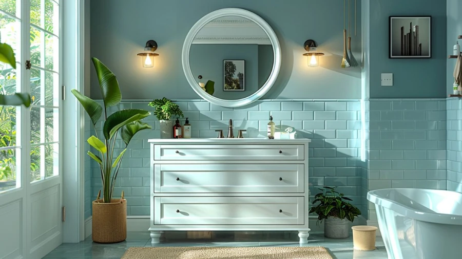 Chic Blue Bathroom Vanity Ideas: Fresh Looks and Inspiration