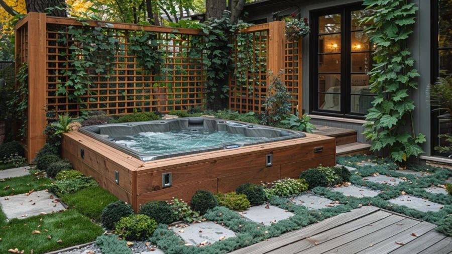 20 Ultimate Backyard Hot Tub Privacy Ideas: Create Your Personal Oasis