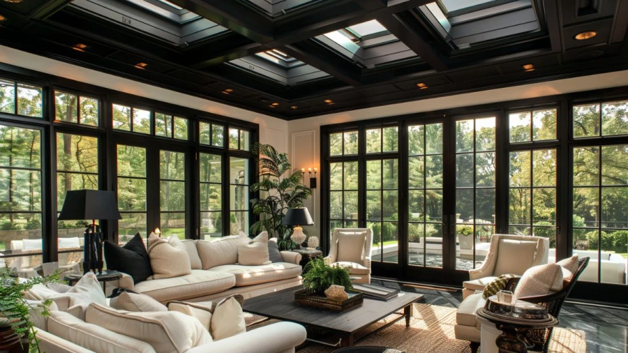 20 Chic Black Ceiling Ideas: Transform Your Space with Bold Elegance