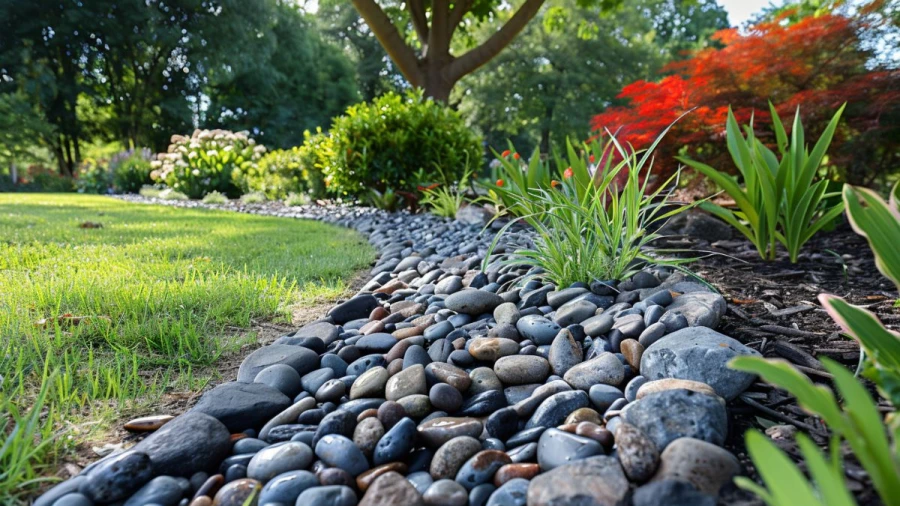 20 Creative River Rock Landscaping Ideas for Stunning Outdoor Spaces