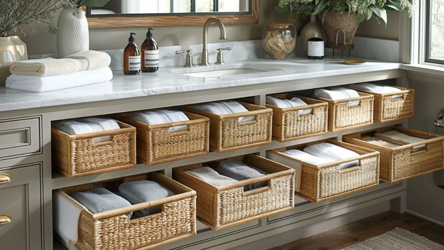 Maximize Your Space and Style with 20 Creative Laundry Room Cabinet Ideas