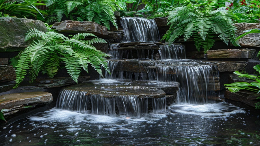20 Creative Pond Waterfall Ideas for Your Garden