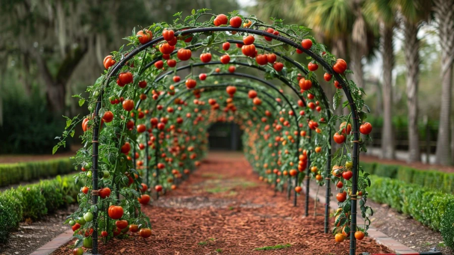 20 Creative Tomato Trellis Ideas: Enhancing Your Garden's Growth and Aesthetics