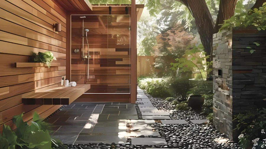 20 Creative Backyard Outdoor Shower Ideas for Refreshing Outdoor Spaces