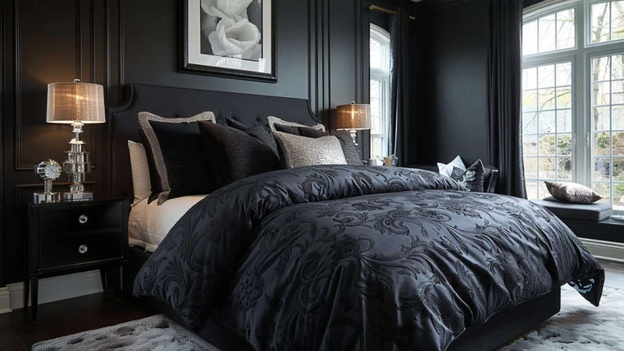 Luxurious Black Bedroom Ideas for a Sophisticated Retreat