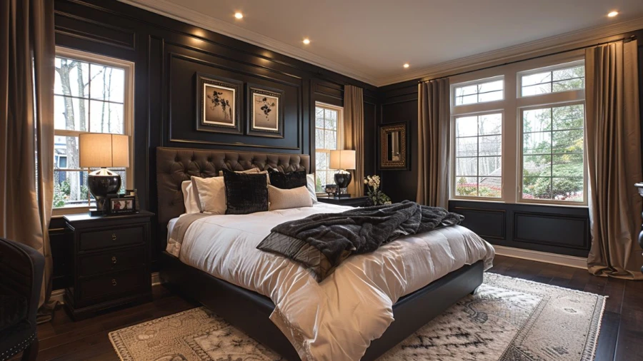 Luxurious Black Bedroom Ideas for a Sophisticated Retreat