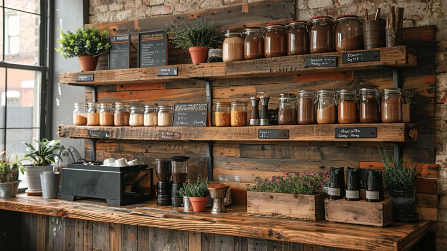 Elevate Your Space with these Chic Coffee Bar Ideas