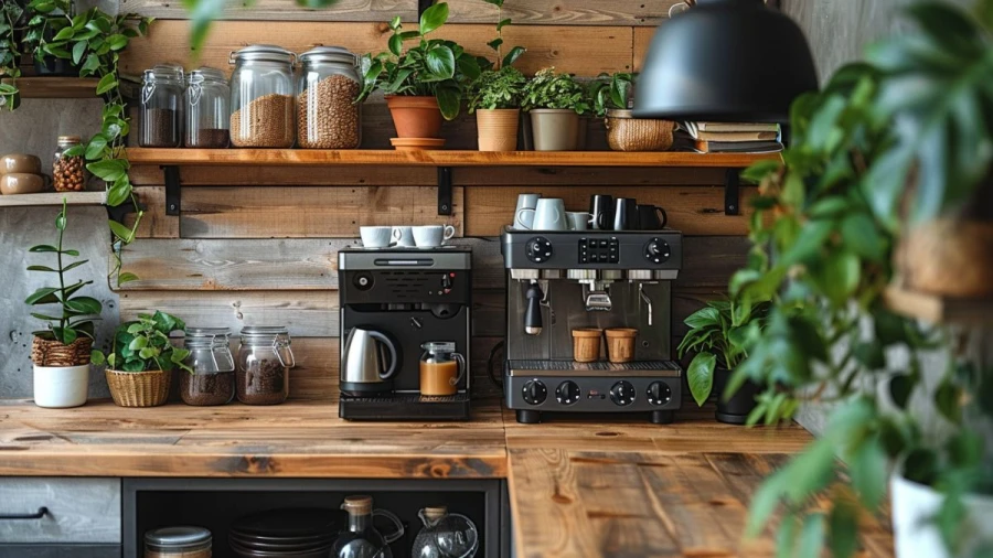 Elevate Your Space with these Chic Coffee Bar Ideas