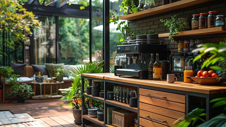 Elevate Your Space with these Chic Coffee Bar Ideas
