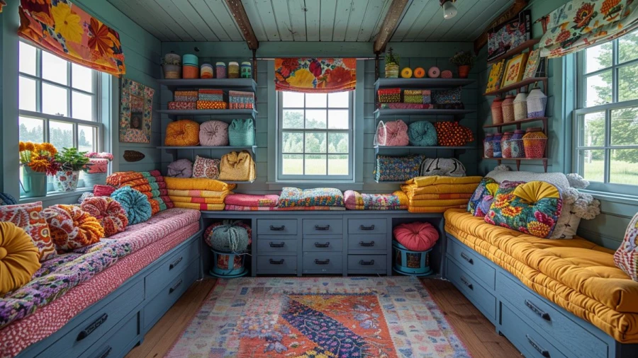 20 Creative Sewing Room Ideas to Inspire Your Crafting Space