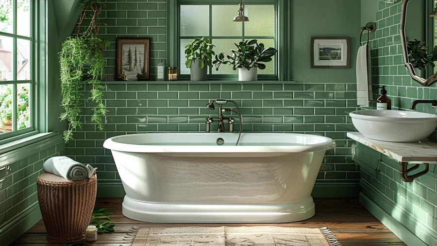 Embrace Serenity with 20 Sage Green Bathroom Ideas