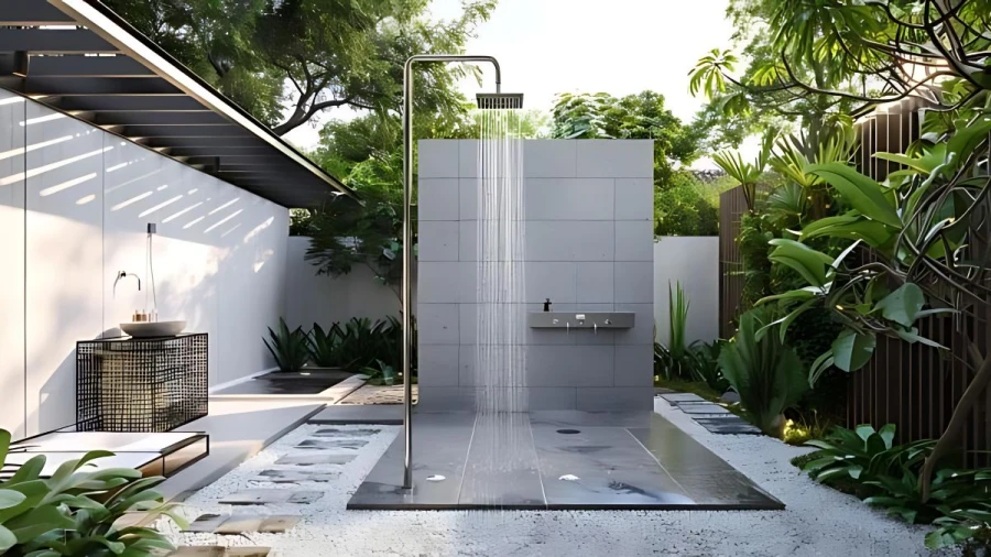 20 Creative Backyard Outdoor Shower Ideas for Refreshing Outdoor Spaces