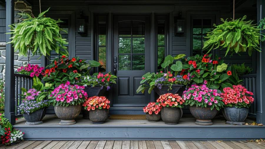 15 Charming Farmhouse Porch Inspirations to Transform Your Entryway into a Cozy Retreat