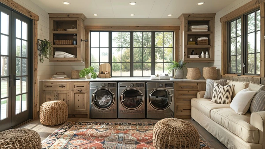 Maximize Your Space and Style with 20 Creative Laundry Room Cabinet Ideas