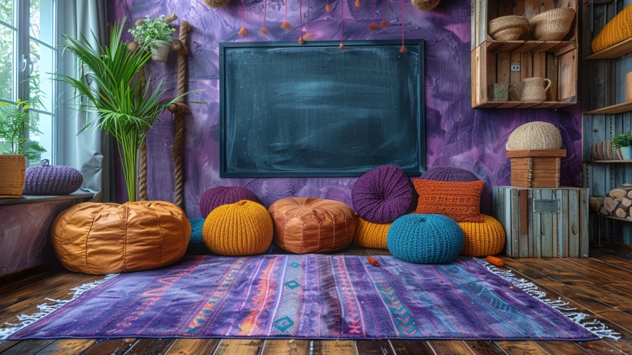 20 Creative Purple Wall Ideas to Transform Your Space