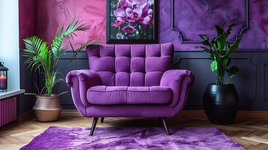 20 Creative Purple Wall Ideas to Transform Your Space