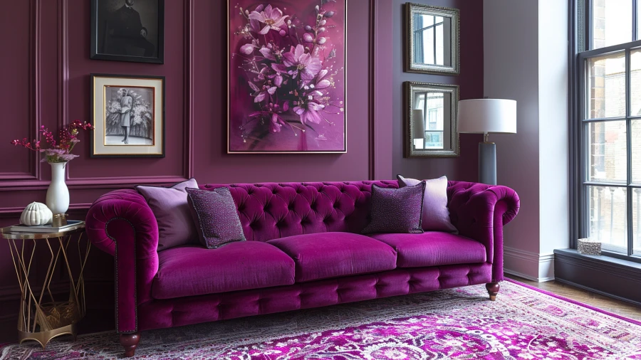20 Creative Purple Wall Ideas to Transform Your Space