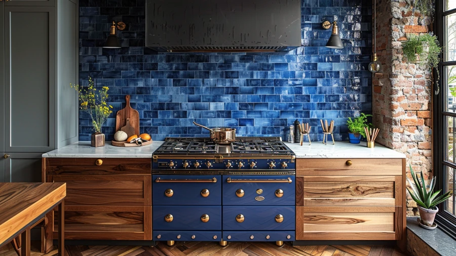 20 Modern Coastal Blue and White Kitchen Ideas