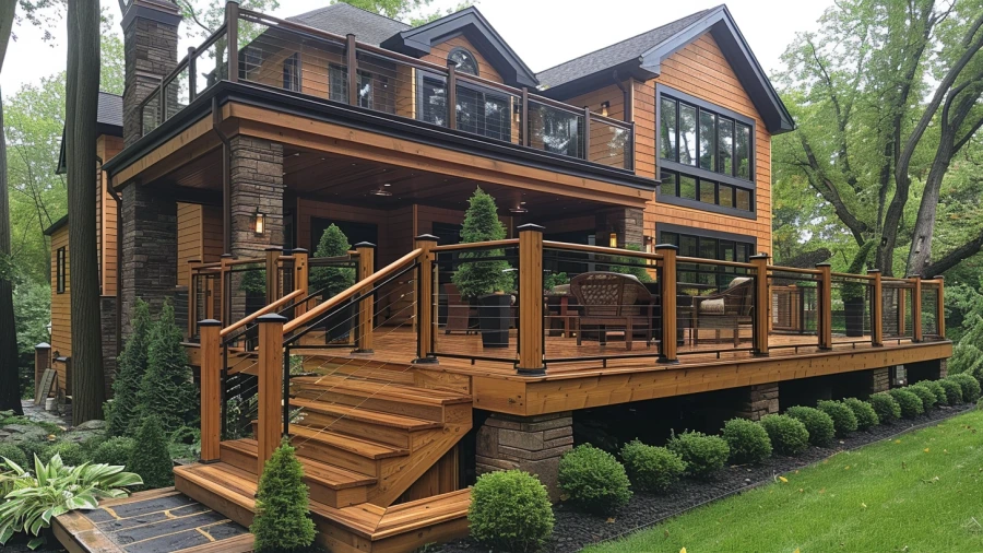 Transform Your Outdoors with Creative Deck Railing Ideas