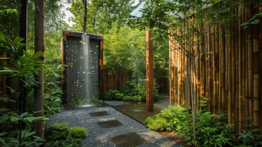 20 Creative Backyard Outdoor Shower Ideas for Refreshing Outdoor Spaces