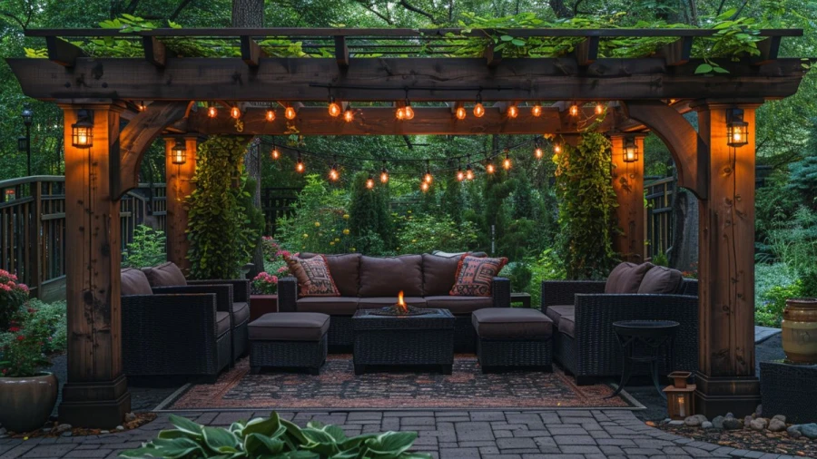 Illuminating Your Outdoor Space: 20 Creative Pergola Lighting Ideas