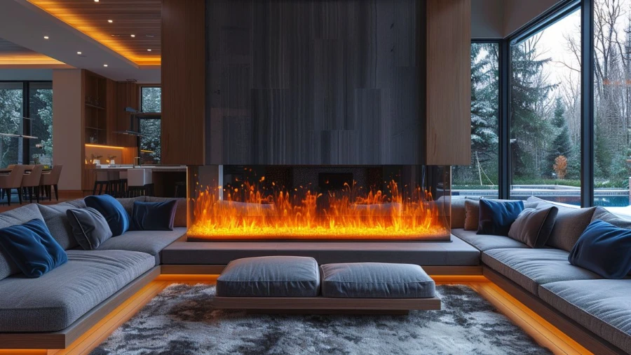 Transform Your Space With Unique Electric Fireplace Ideas