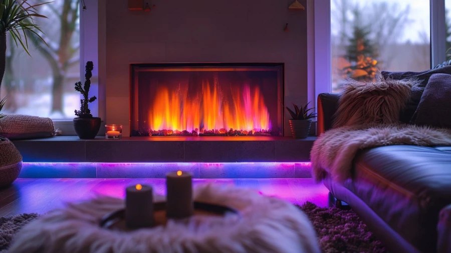Transform Your Space With Unique Electric Fireplace Ideas