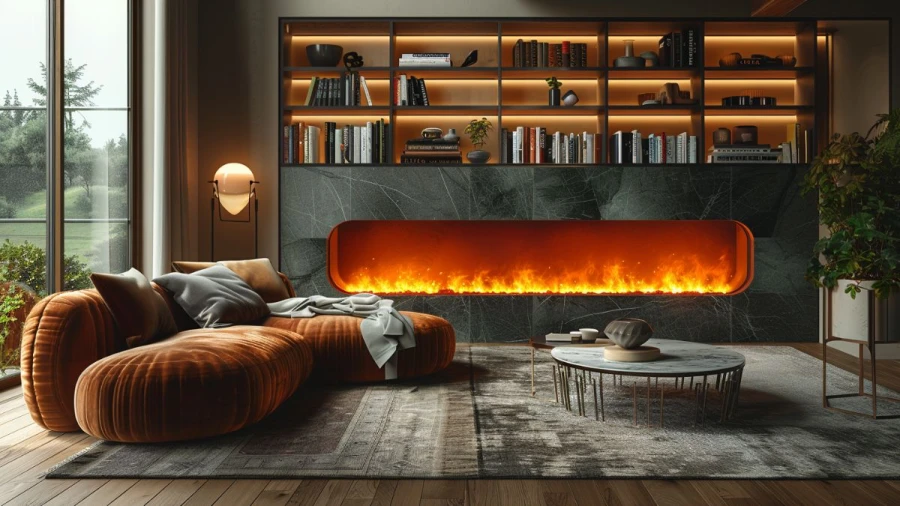 Transform Your Space With Unique Electric Fireplace Ideas
