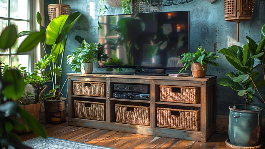 Elevate Your Space with 20 Creative TV Console Decor Ideas