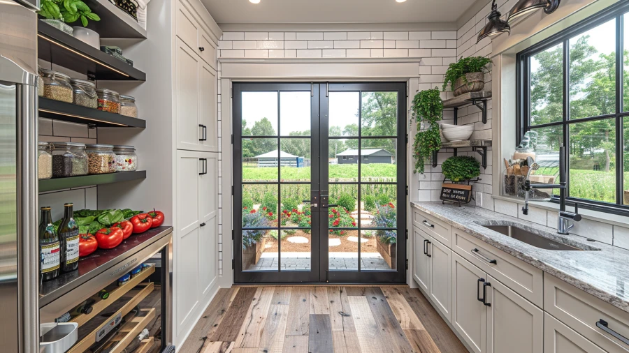10 Unique Pantry Door Ideas to Innovate Your Kitchen