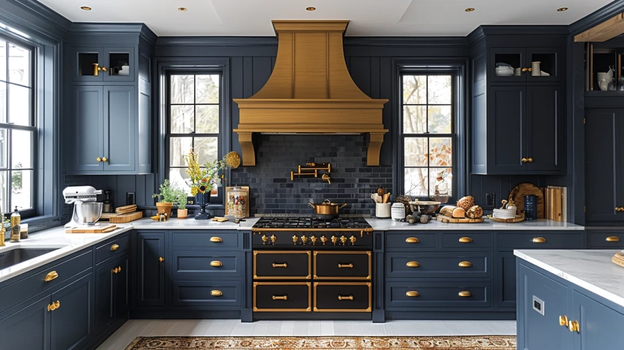 20 Modern Coastal Blue and White Kitchen Ideas