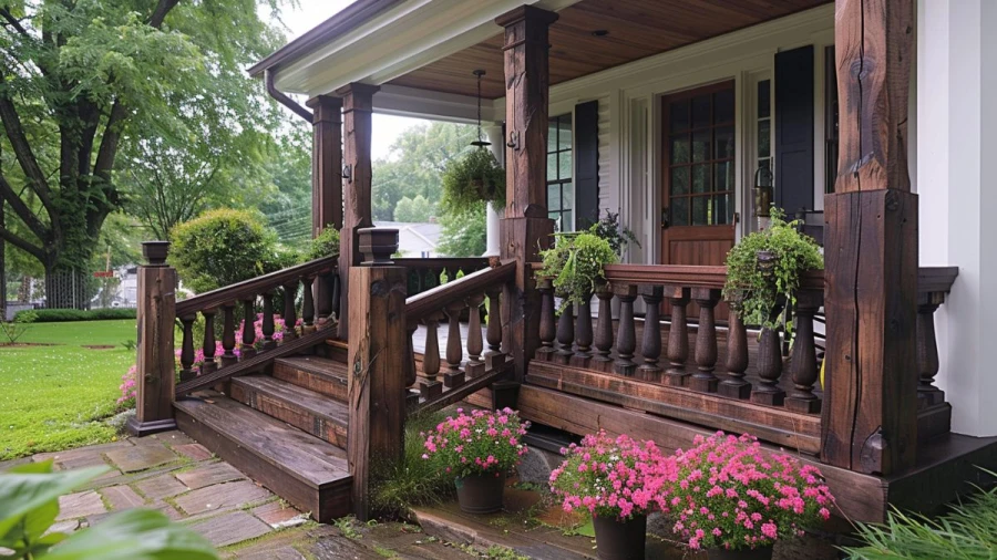 20 Creative Porch Railing Ideas to Elevate Your Home's Curb Appeal